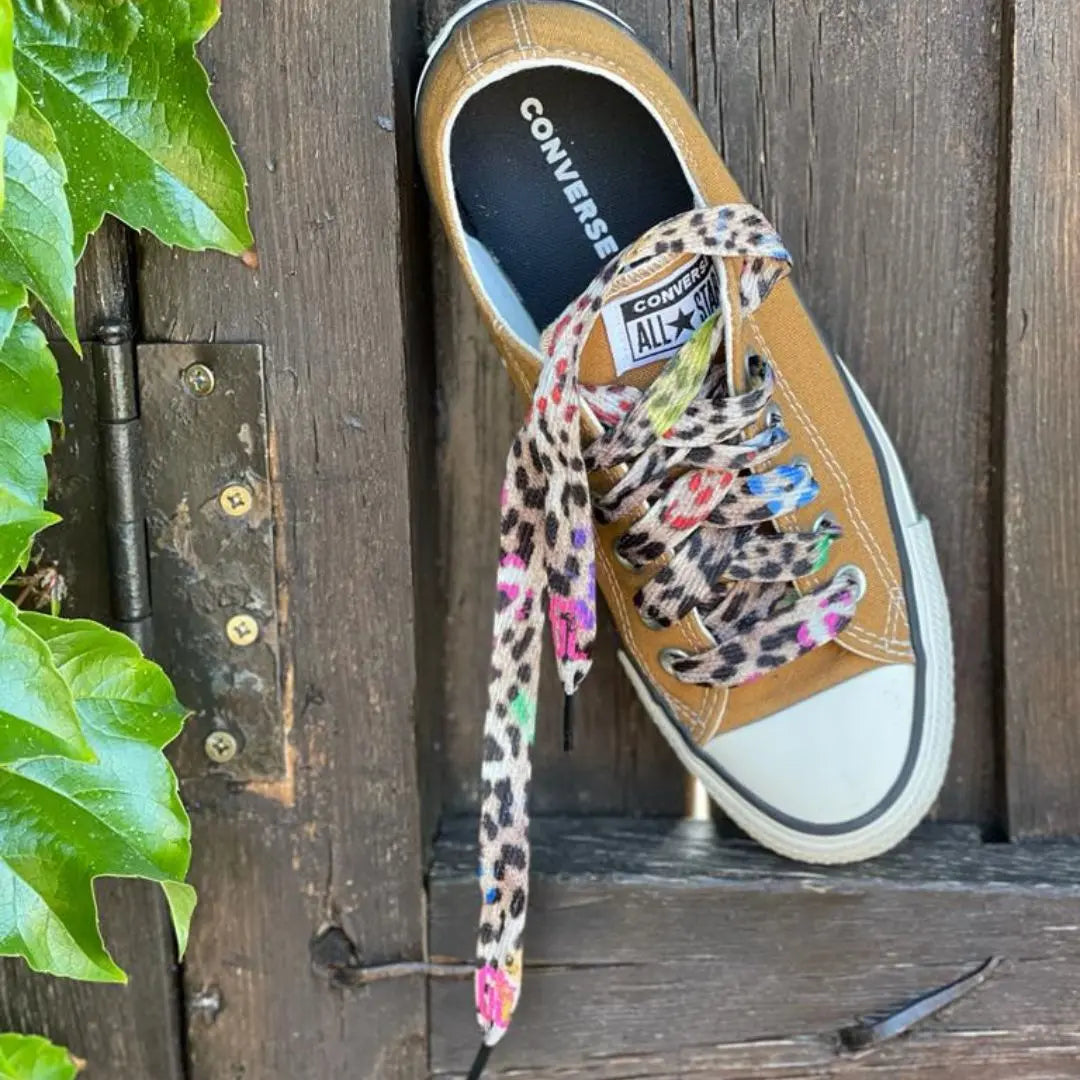 PACK DE 2 CORDONES - LEOPARD Y ZEBRA BLACK